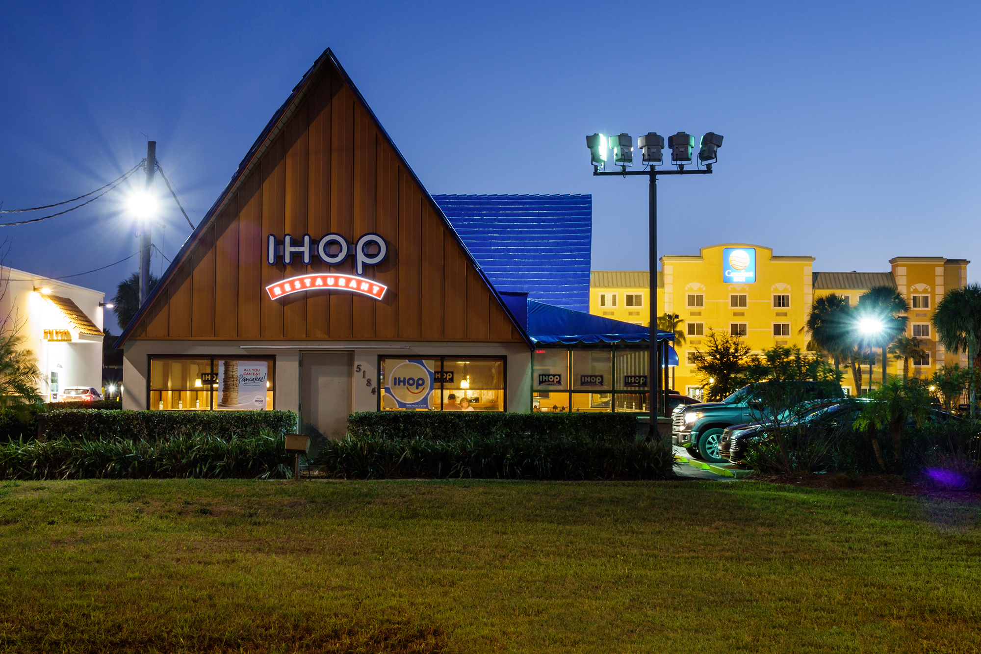 The exterior of IHOP