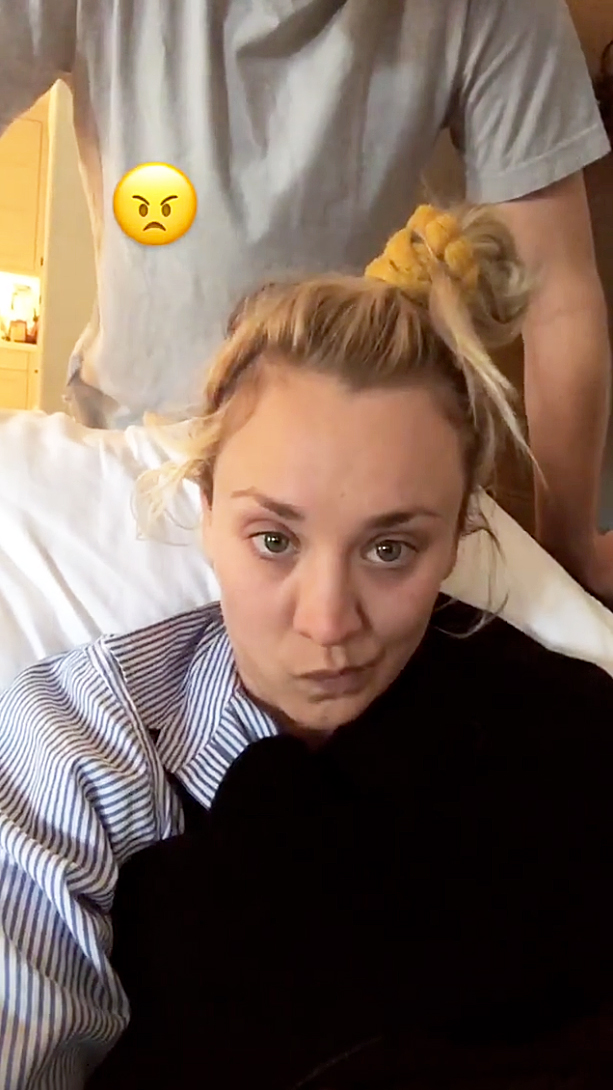 Kaley Cuoco Karl Cook Hair