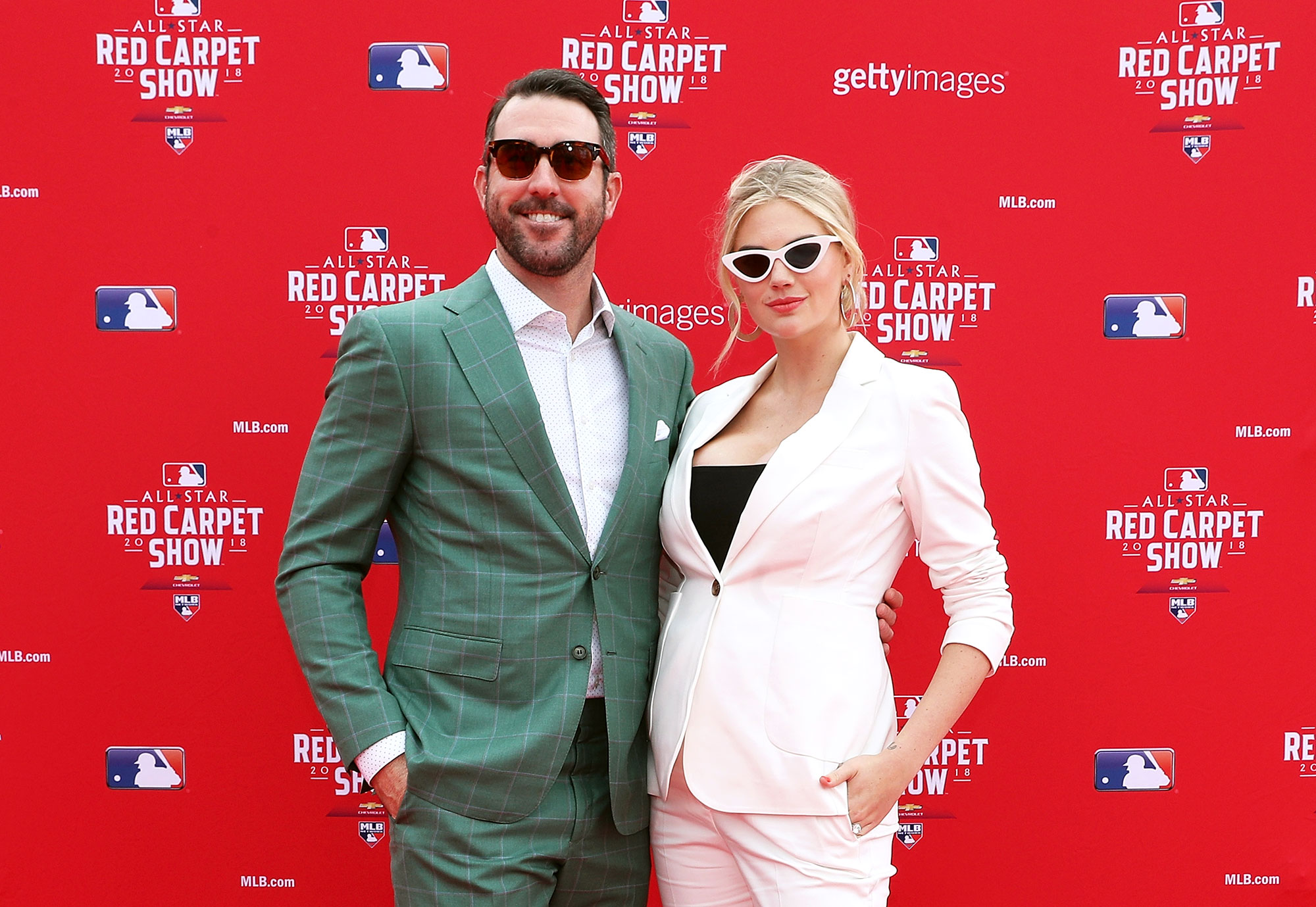 Kate Upton Justin Verlander MLB All-Star game
