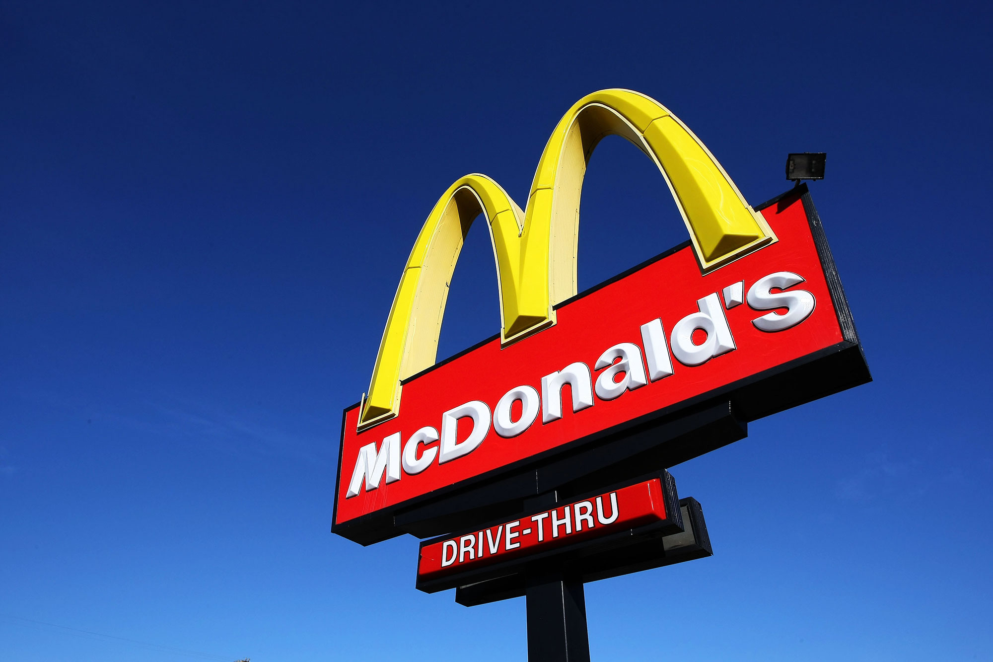 McDonalds homeless man job
