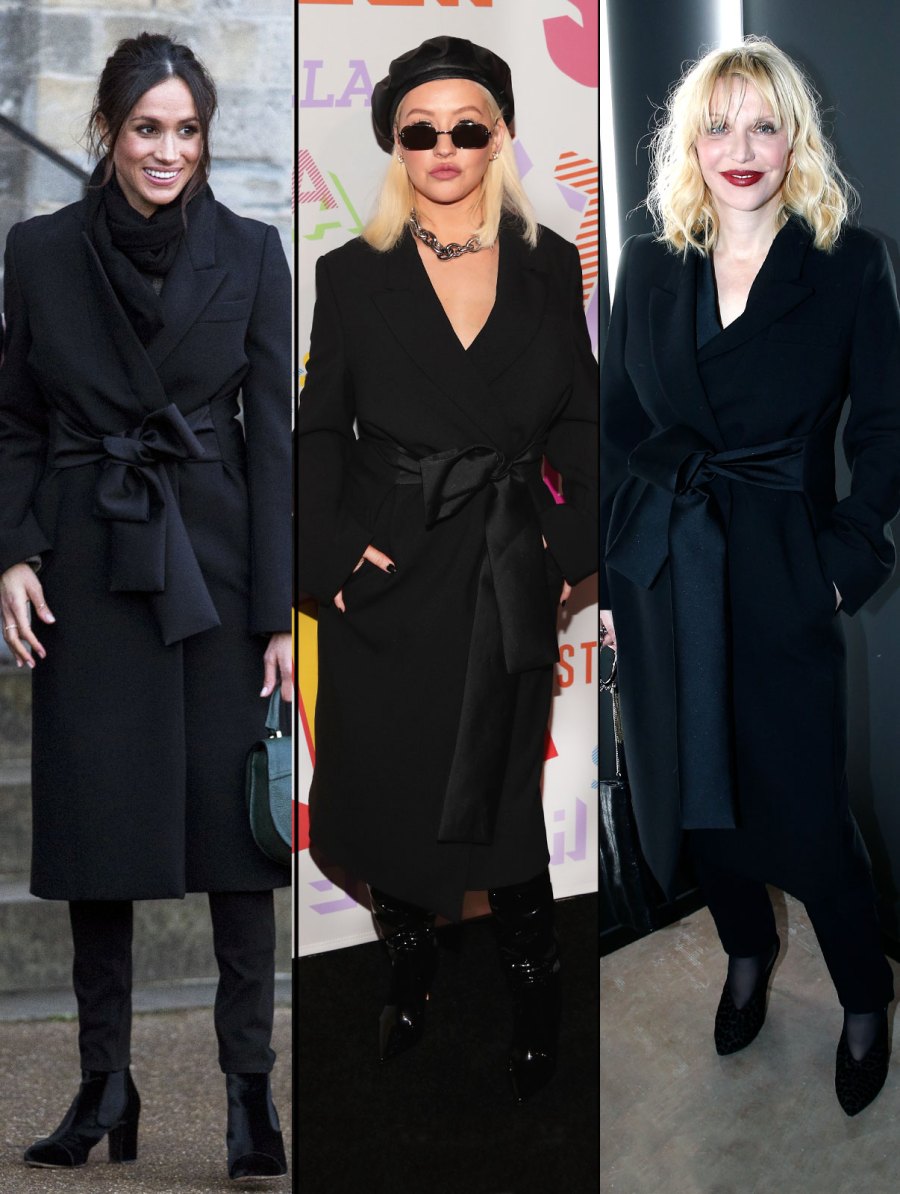 Meghan Markle Christina Aguilera and Courtney Love