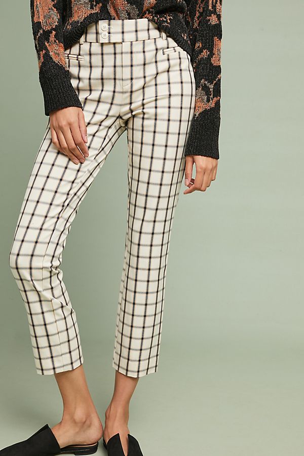 anthropologie slim trousers