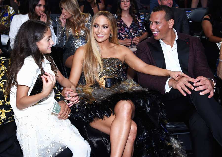 VMAs 2018 What You Didn't See Emme Maribel Muniz Jennifer Lopez Alex Rodriguez