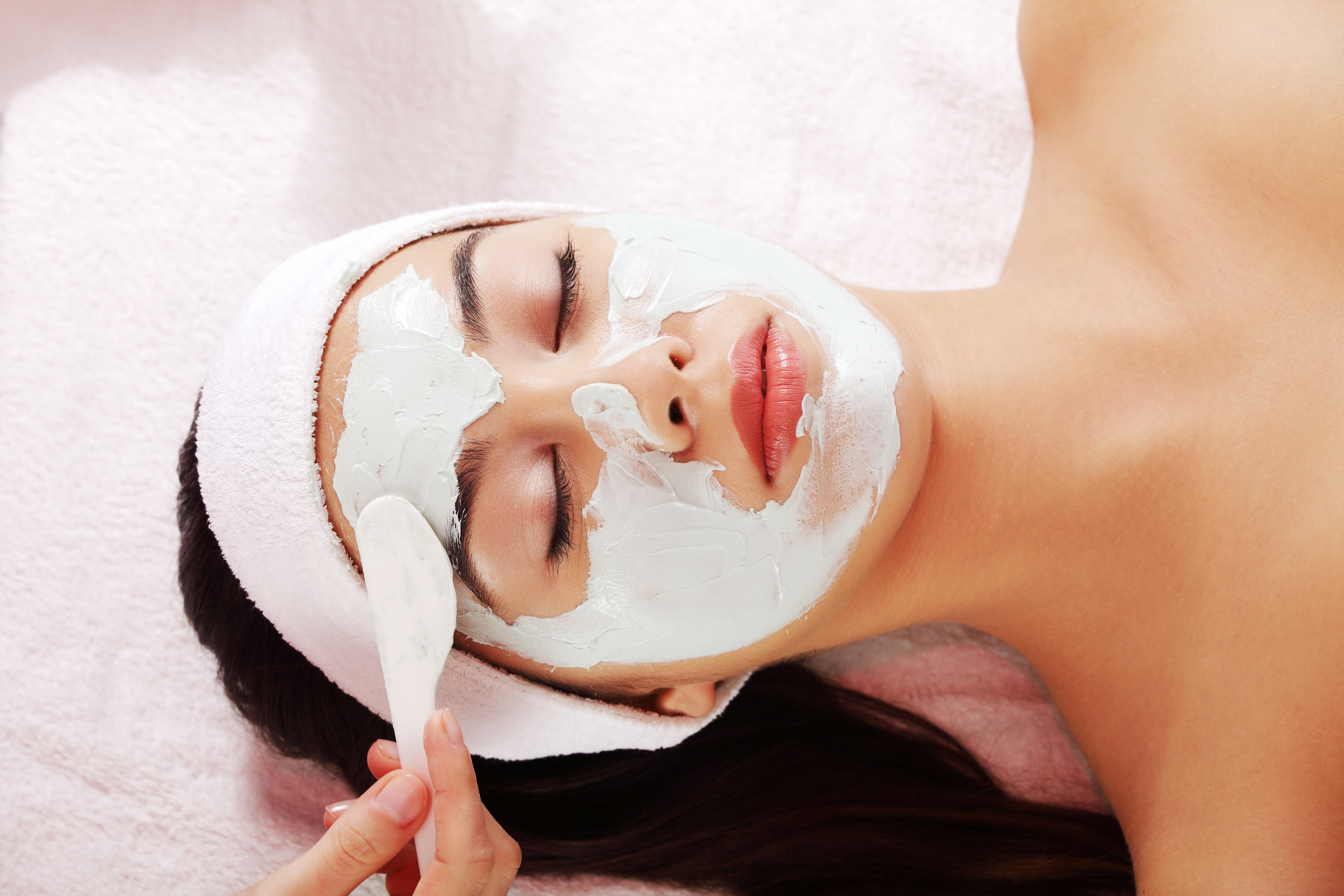 woman with face mask