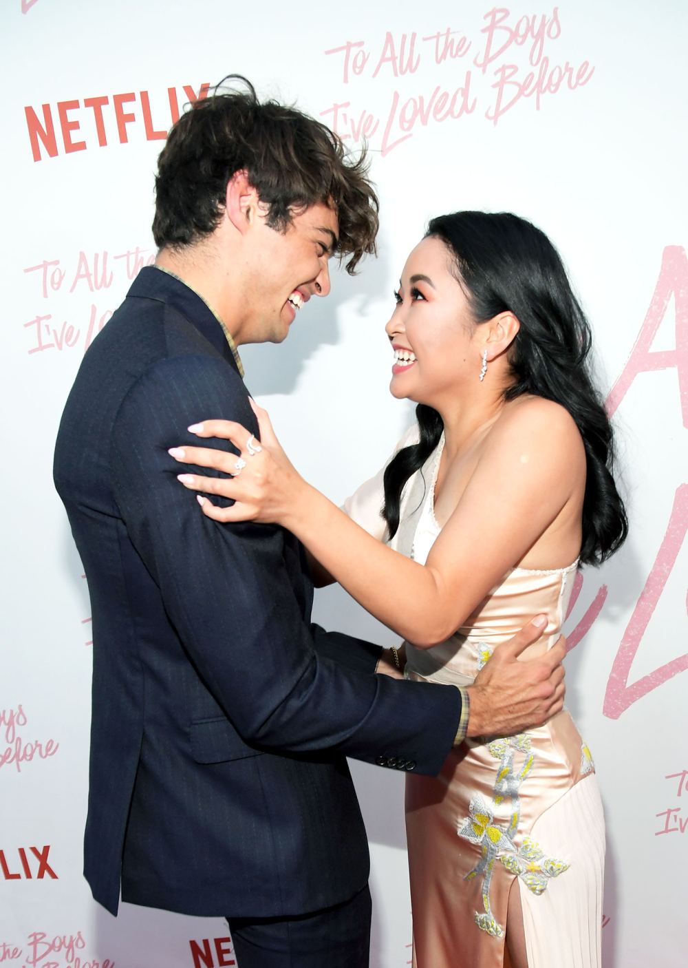 lana condor noah centineo cutest moments