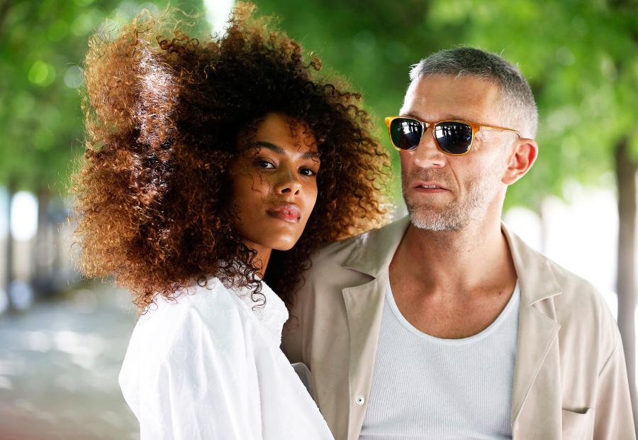 Tina Kunakey and Vincent Cassel