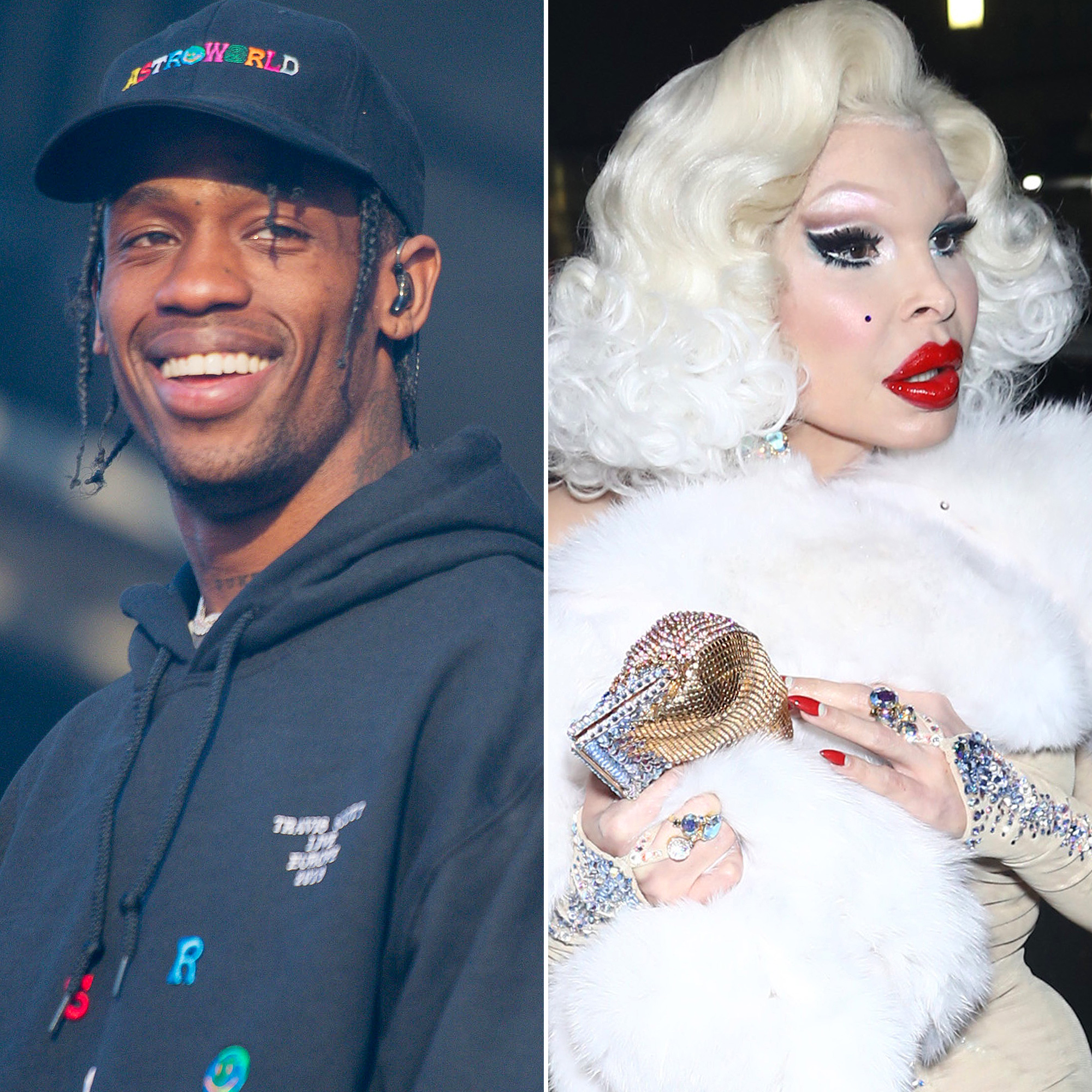 Travis Scott, Amanda Lepore, Upstage, Album Cover, Astroworld