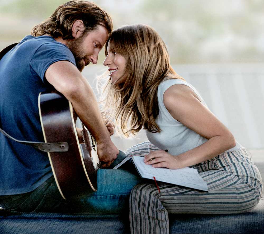 Bradley Cooper and Lady Gaga in A Star Is Born