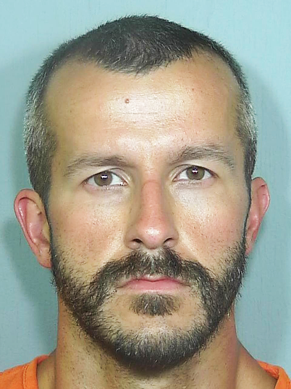 Chris Watts mugshot murder wife kids