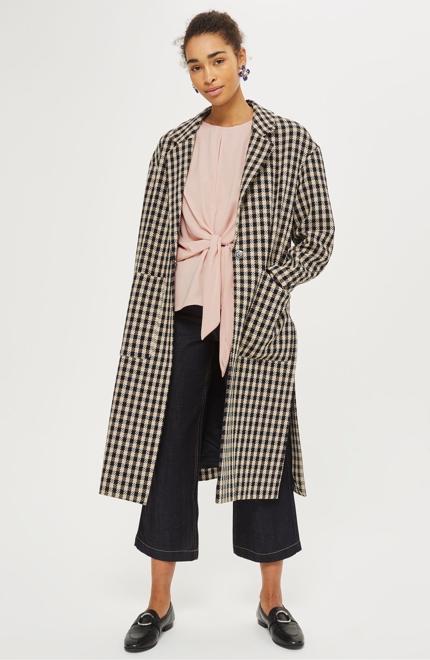 comfy front tie blouse