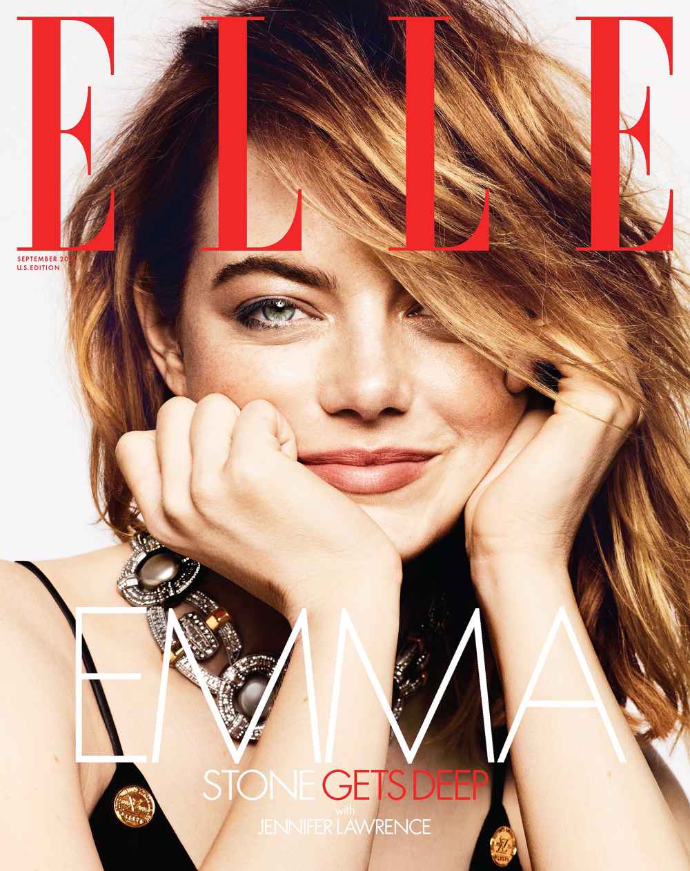 Emma Stone ELLE Magazine Marriage Kids