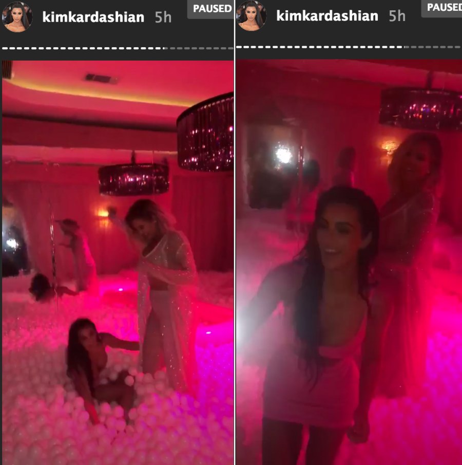 kim-khloe-ball-room-kylie-birthday