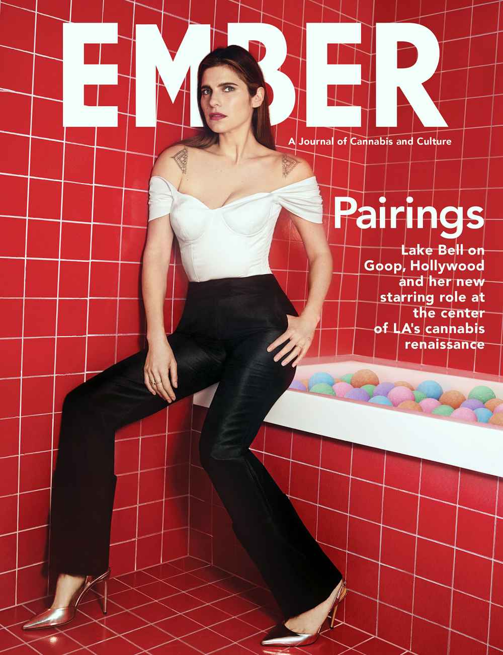 Lake Bell Vaping Marijuana Ember Magazine