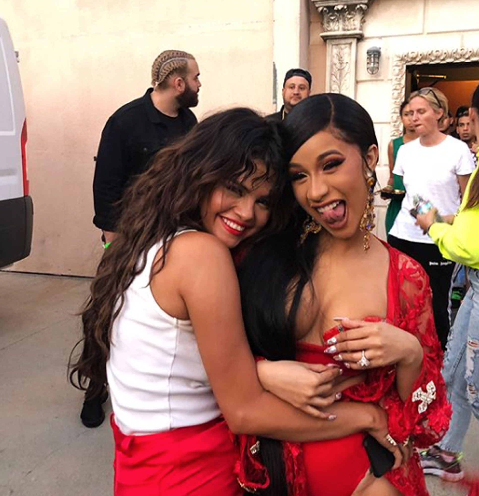 Selena Gomez and Cardi B