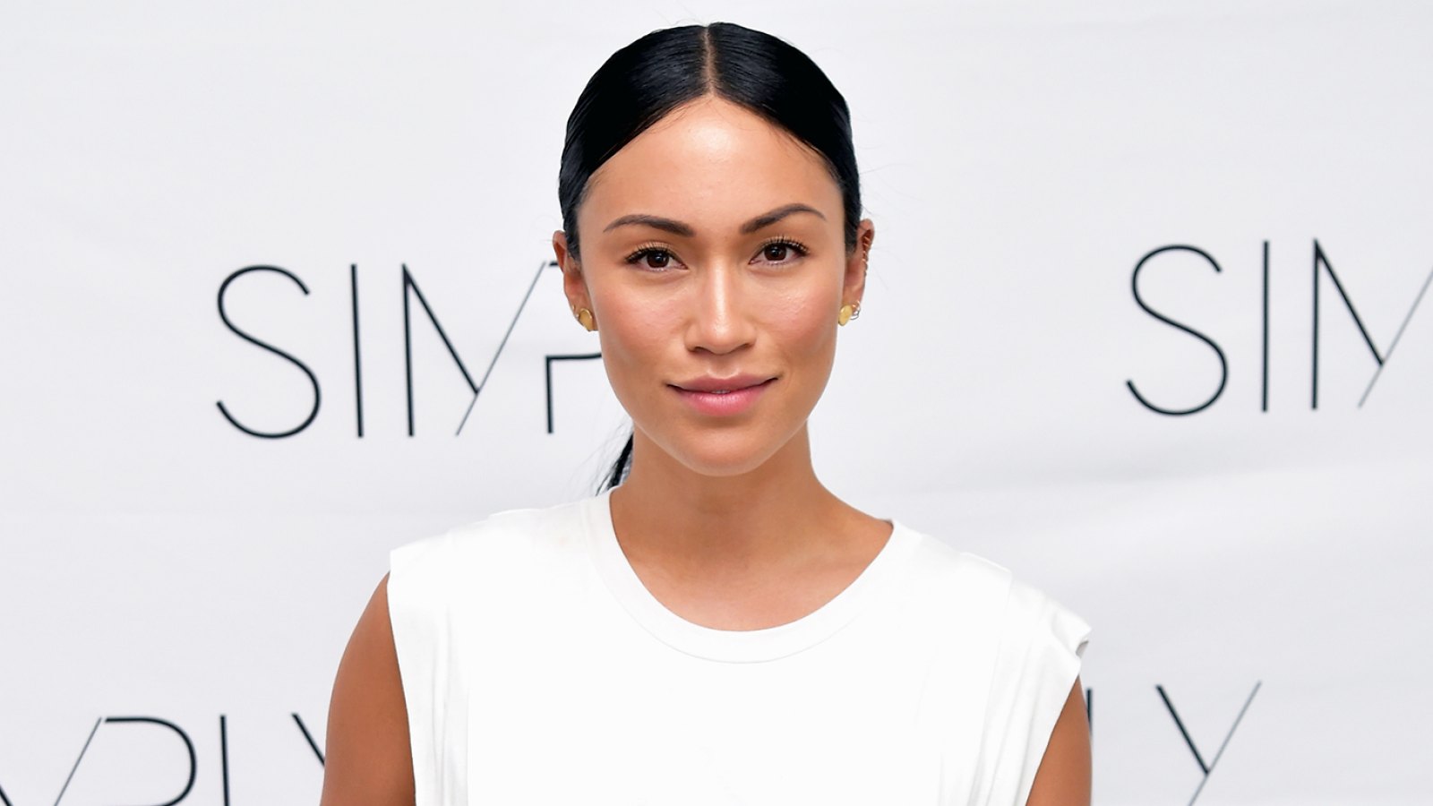 Stephanie Shepherd attends the SIMPLY LA Fashion & Beauty Conference Powered By WhoWhatWear at The Americana at Brand on August 11, 2018.