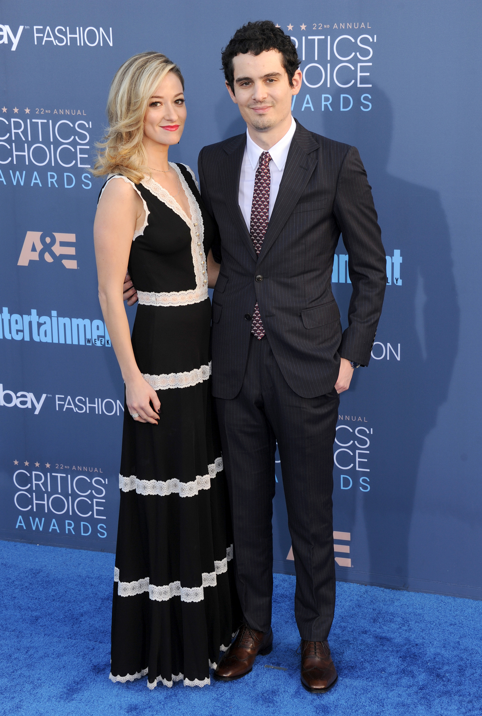 Damien Chazelle and Olivia Hamilton