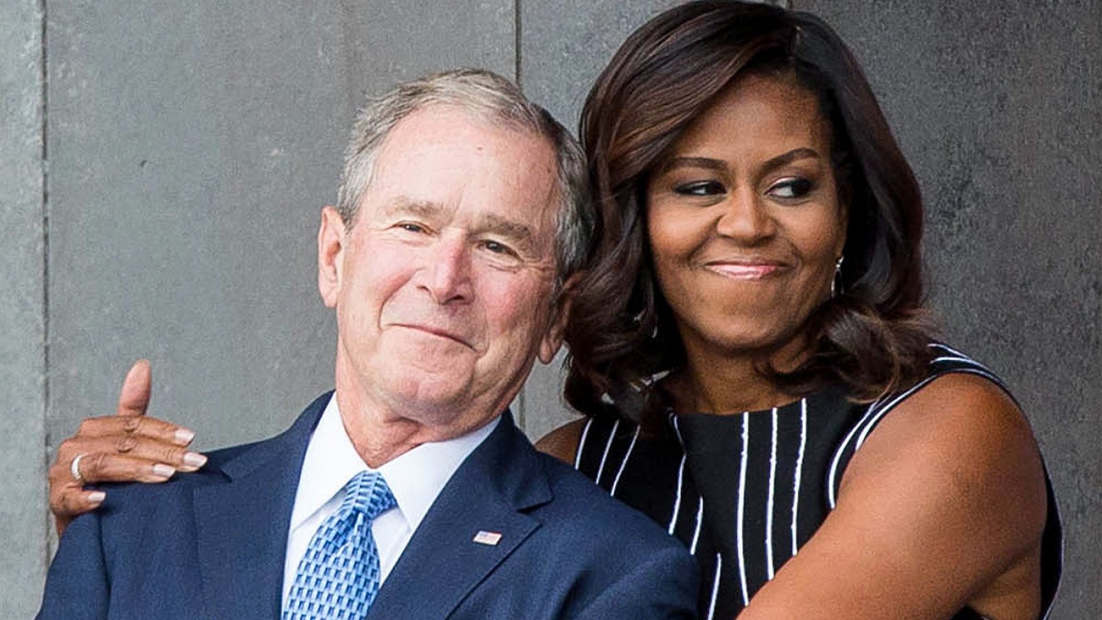 George W. Bush, Michelle Obama, US Senator John McCain, Memorial, Funeral