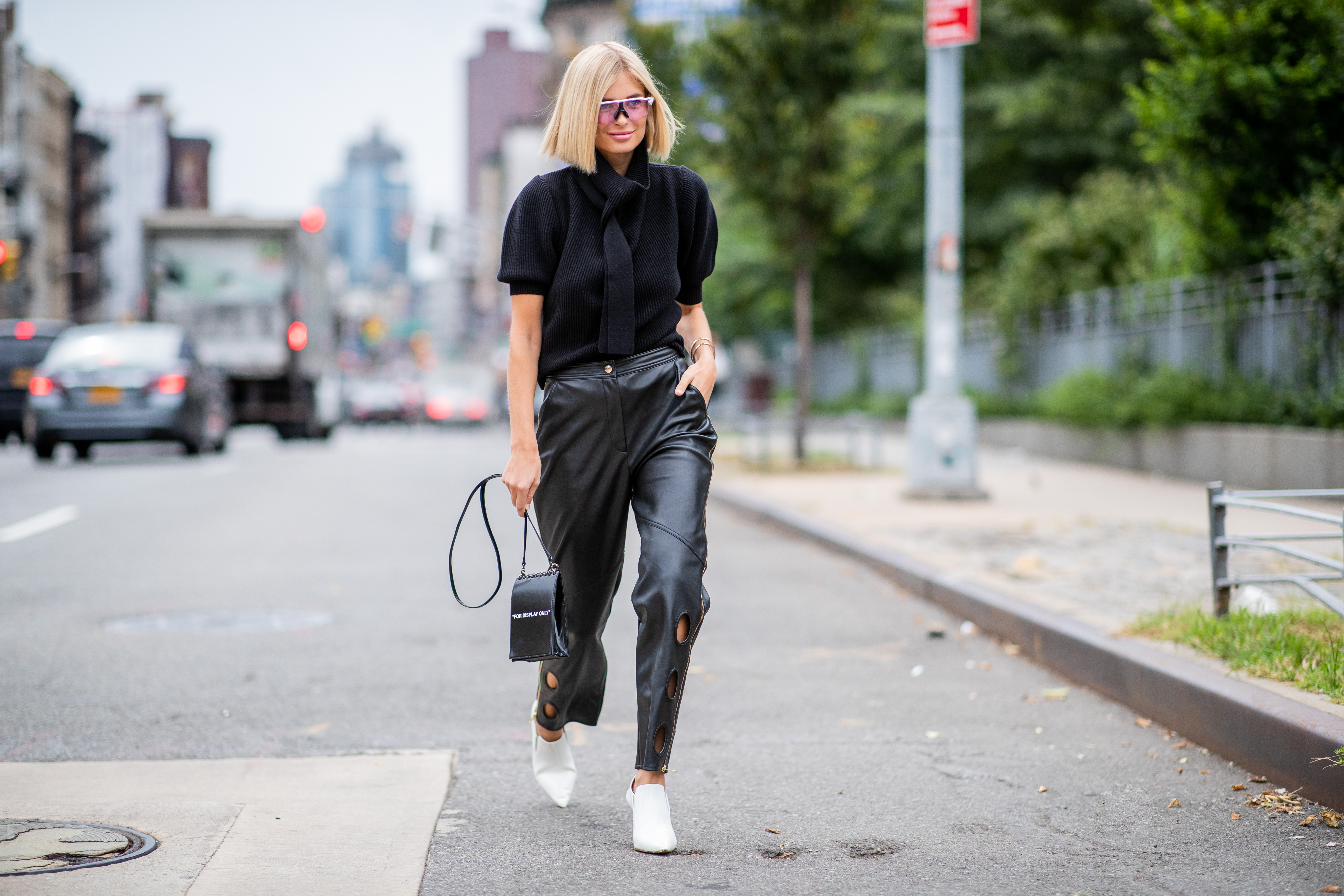 Street Style - New York Fashion Week September 2018 - Day 4