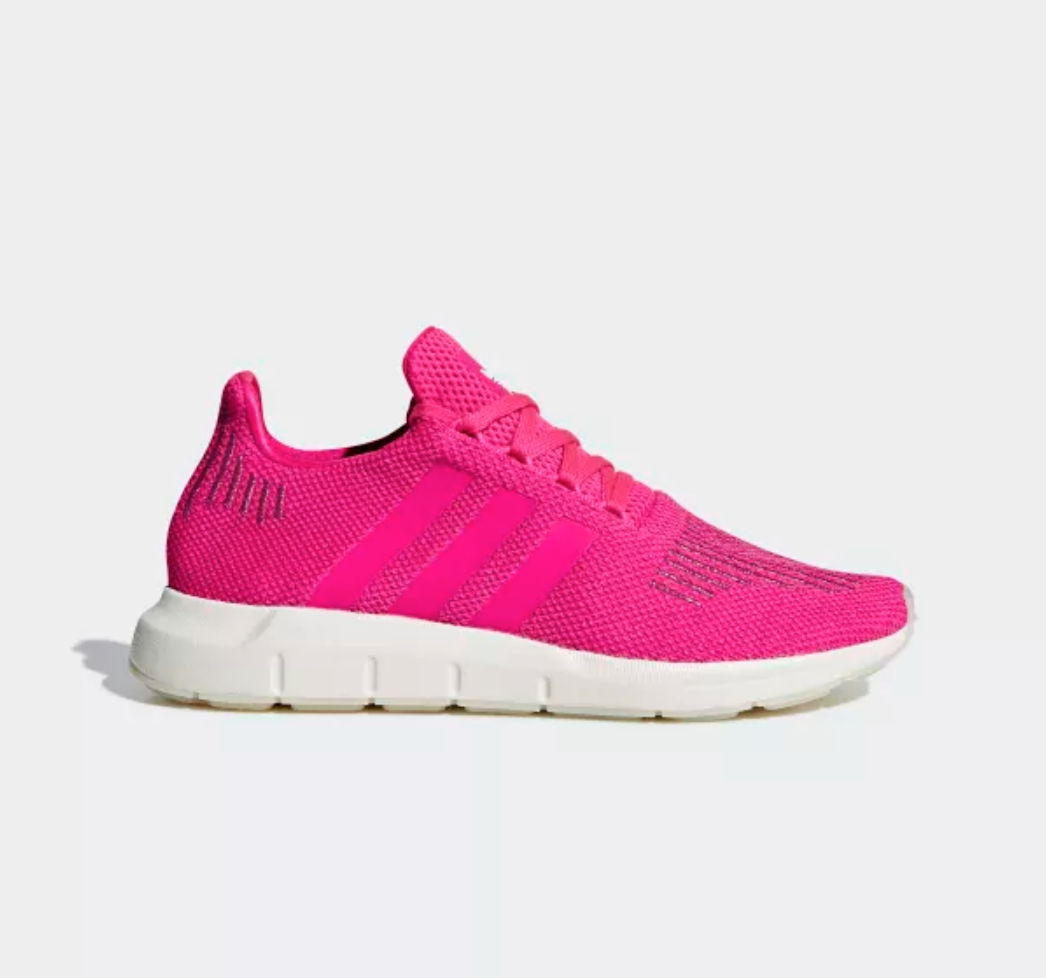 hot pink adidas shoe