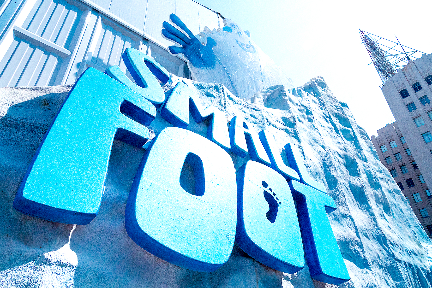 The 'Smallfoot’ Yeti Village Pop-Up in L.A.
