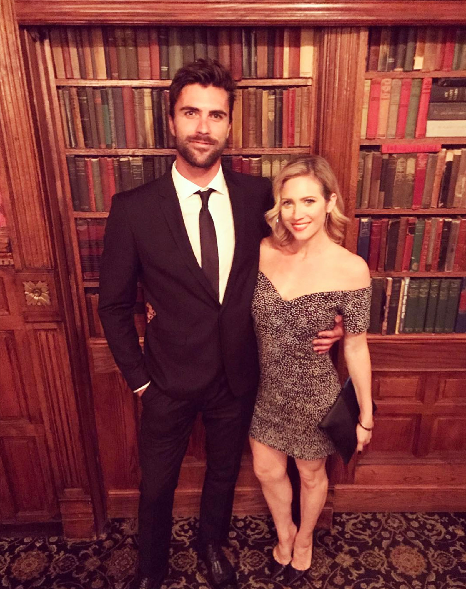 Tyler Stanaland and Brittany Snow