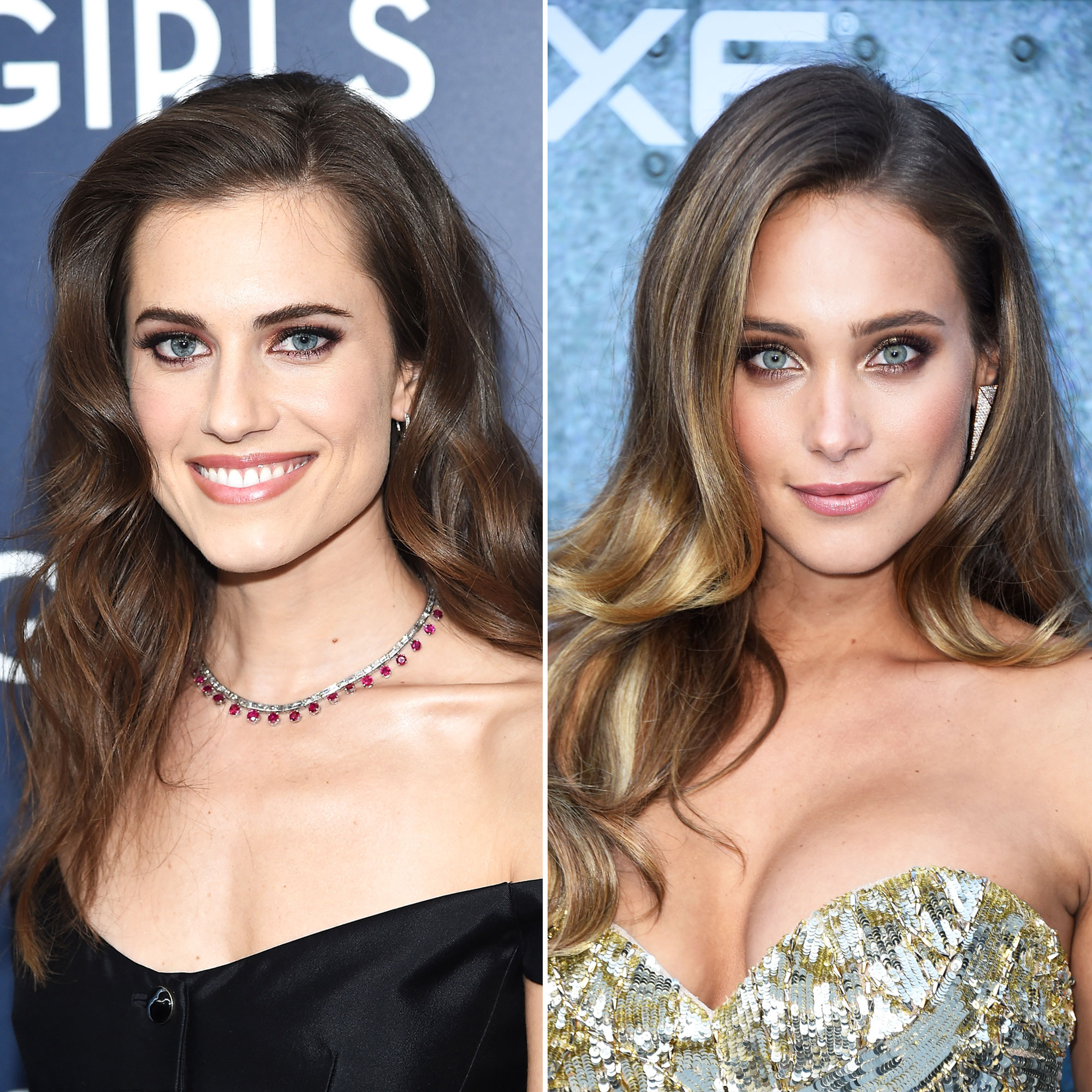 Allison Williams and Hannah Davis Jeter