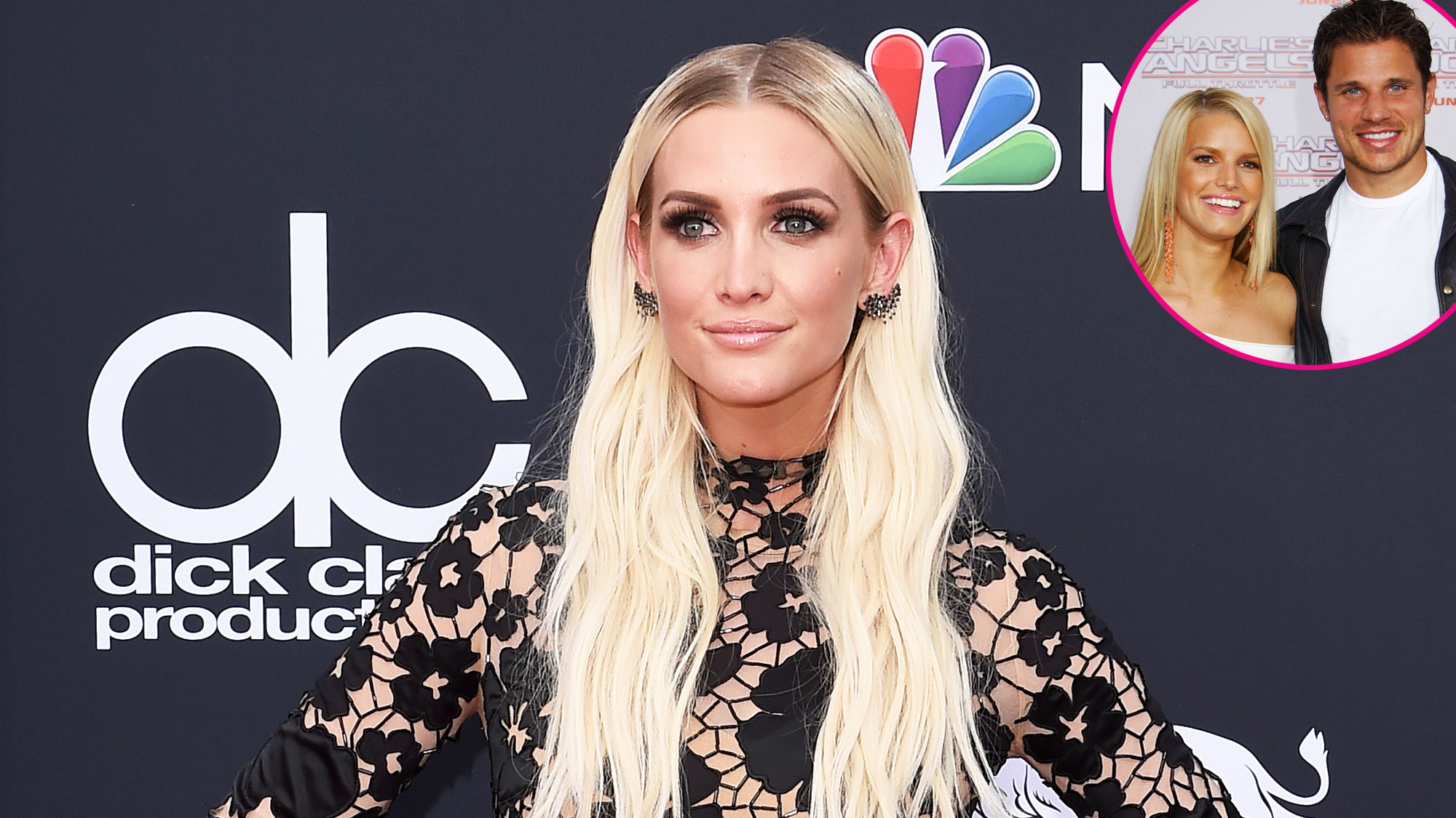 Ashlee Simpson, Jessica Simpson and Nick Lachey