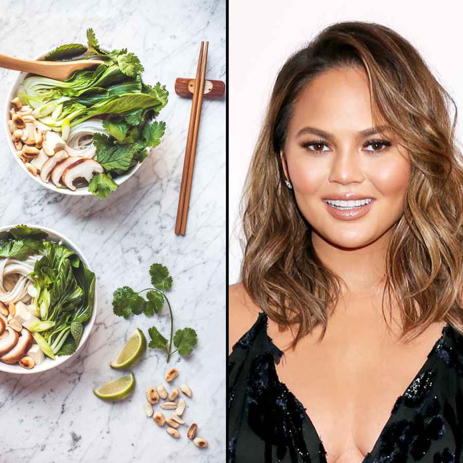 Chrissy Teigen and pho