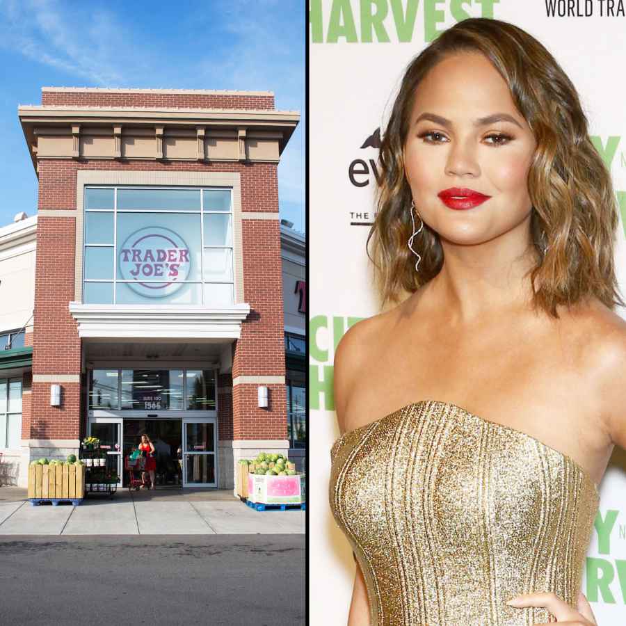 Chrissy Teigen and Trader Joe's