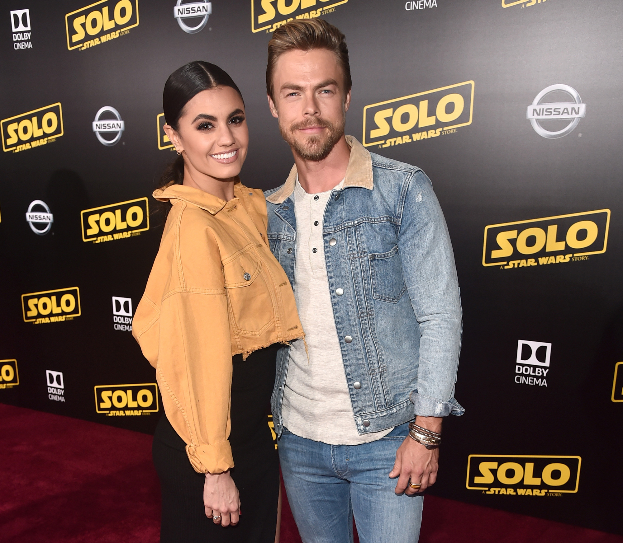 Hayley Erbert and Derek Hough