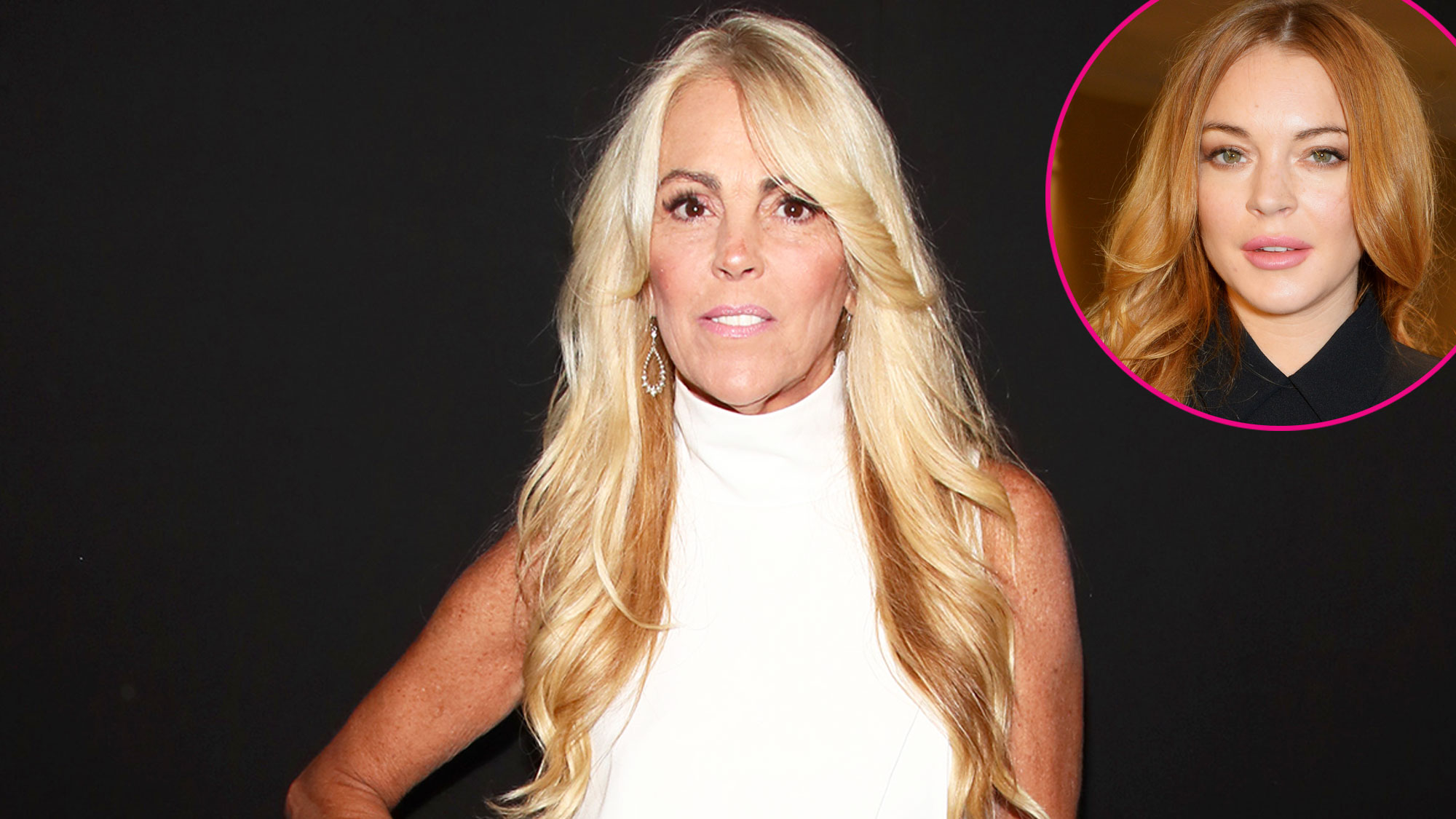 Dina Lohan and Lindsay Lohan