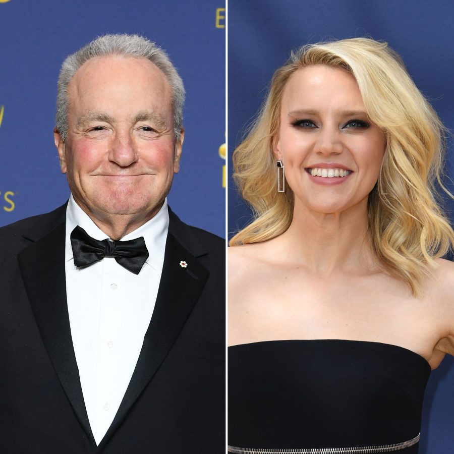 Lorne Michaels and Kate McKinnon