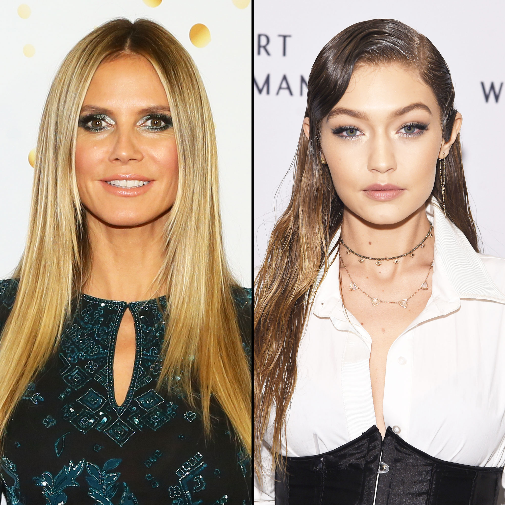 Heidi Klum and Gigi Hadid