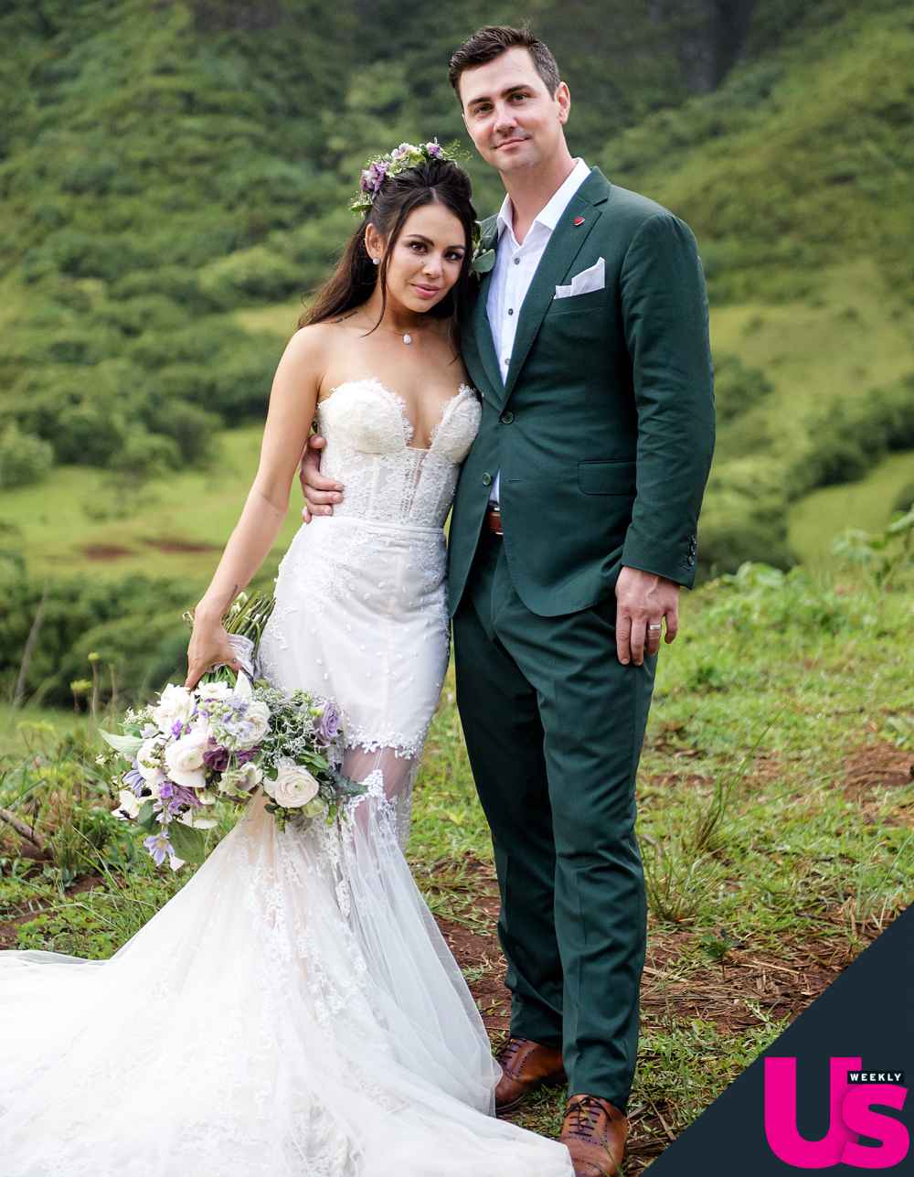 Janel Parrish Chris Long Wedding