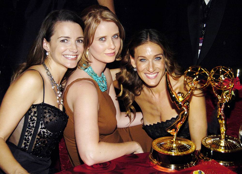 Kristin Davis Cynthia Nixon Sarah Jessica Parker Emmys 2018 Throwback Photo