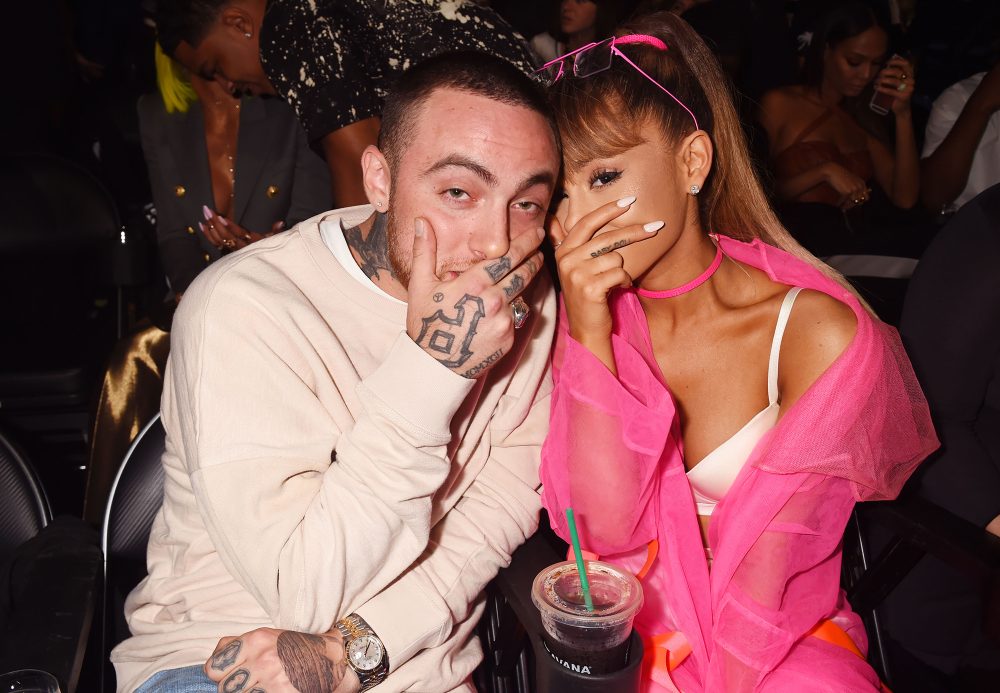 Rapper Mac Miller and singer Ariana Grande