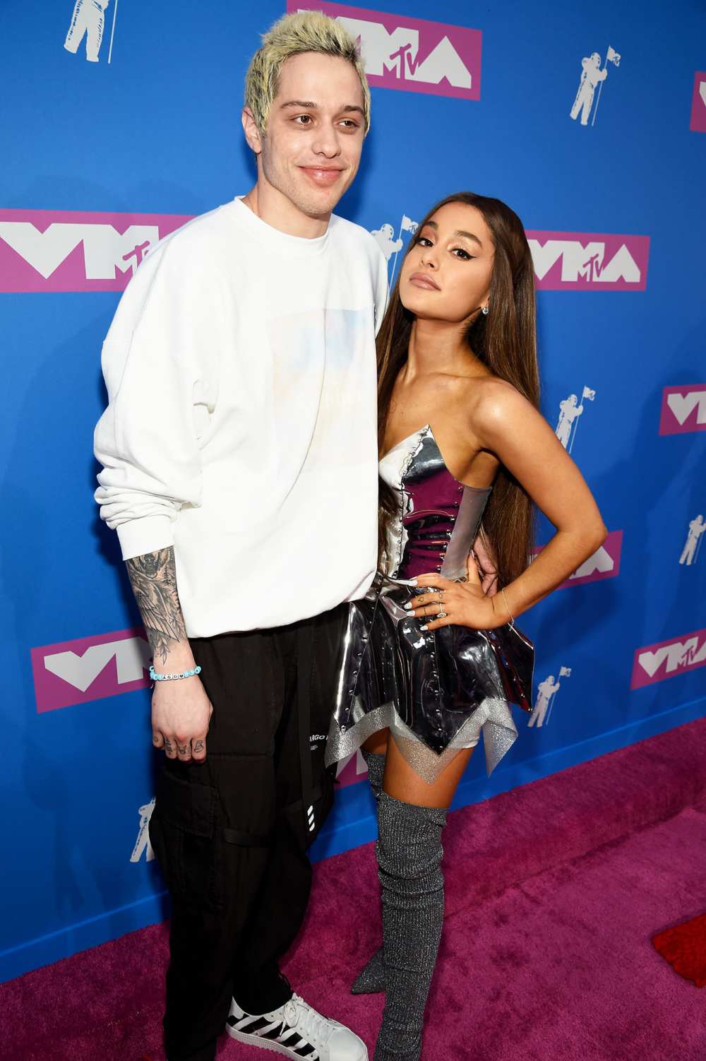 Pete Davidson and Ariana Grande