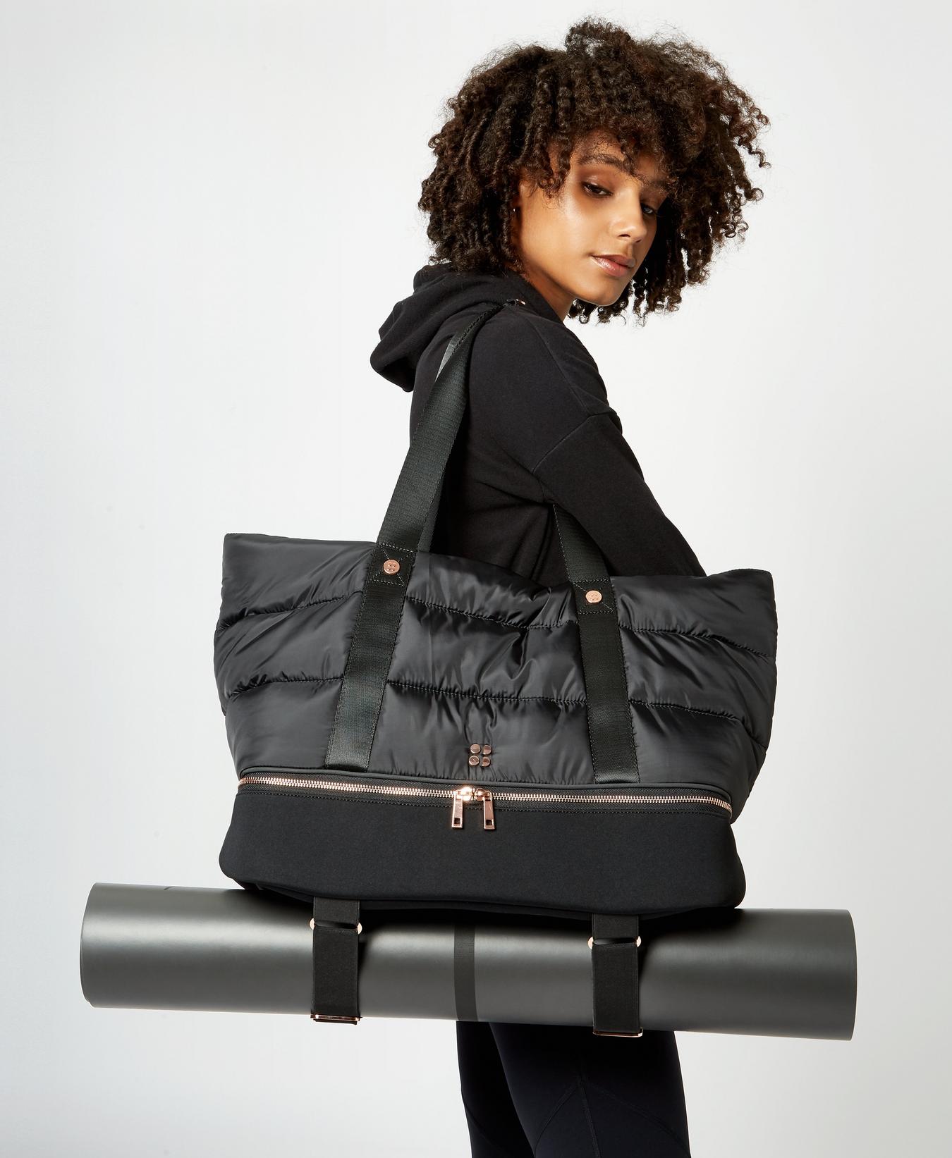 sweaty betty luxe bag yoga mat