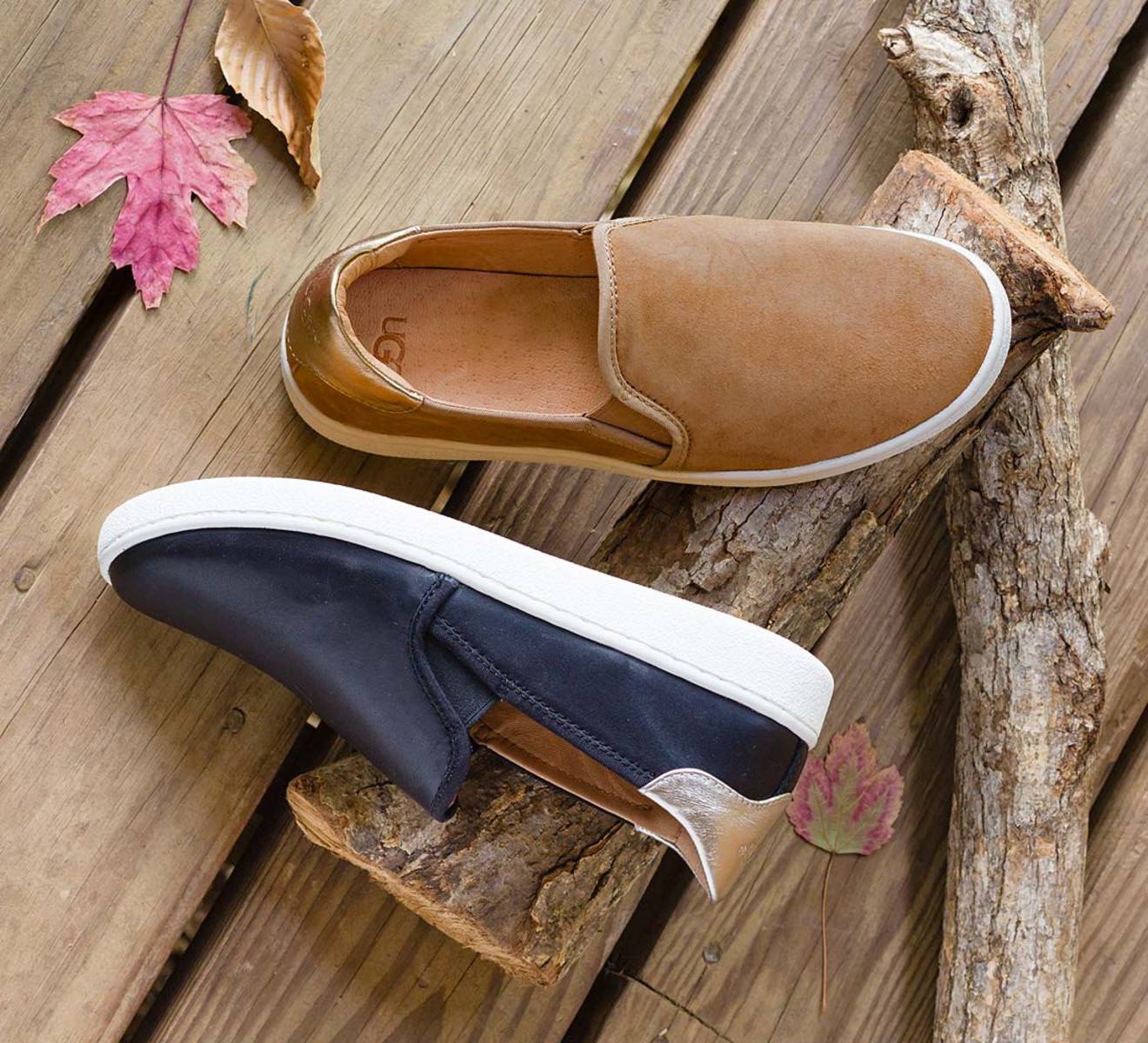 cas ugg slip on sneakers