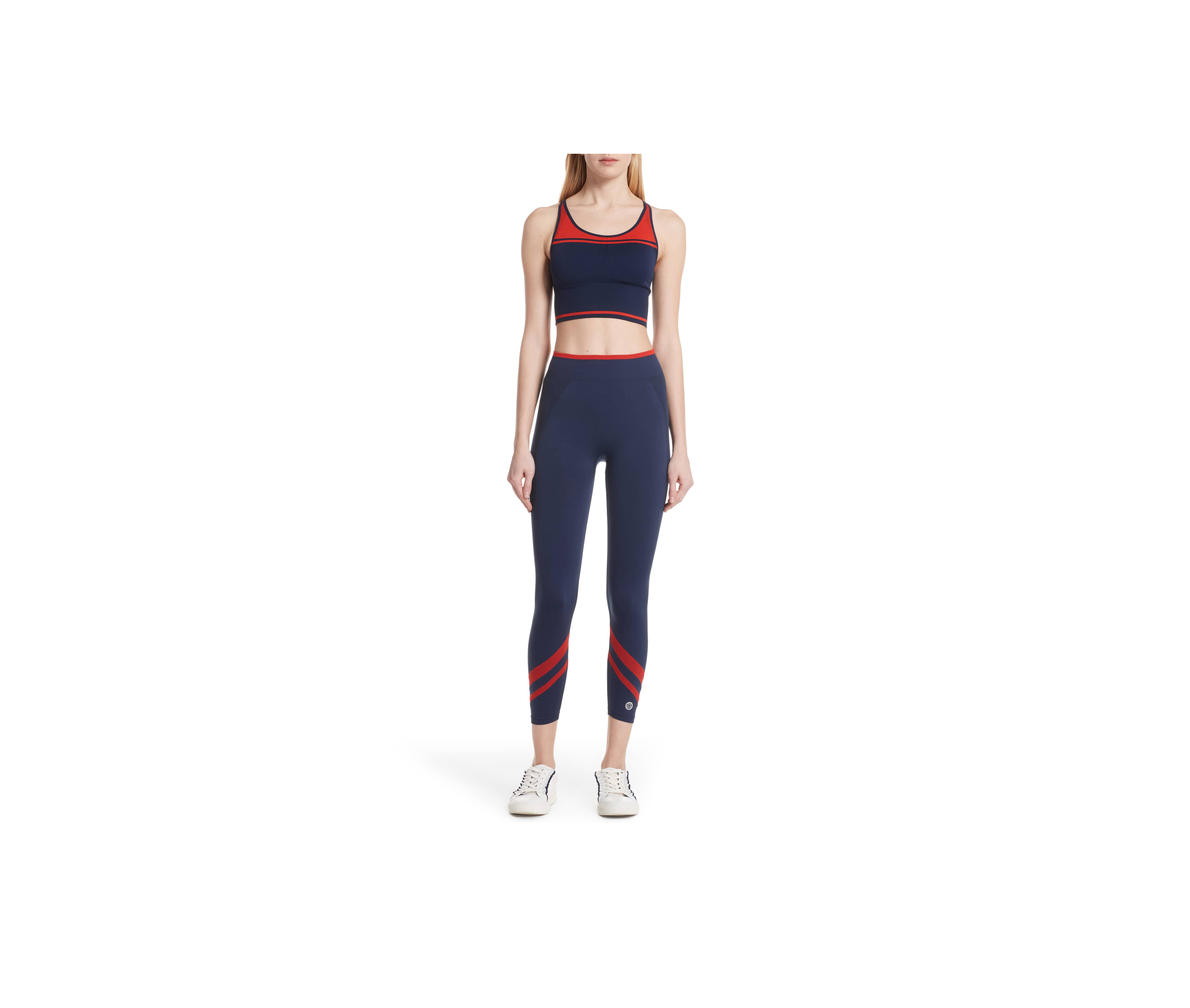 tory sport contrast chevron stripe