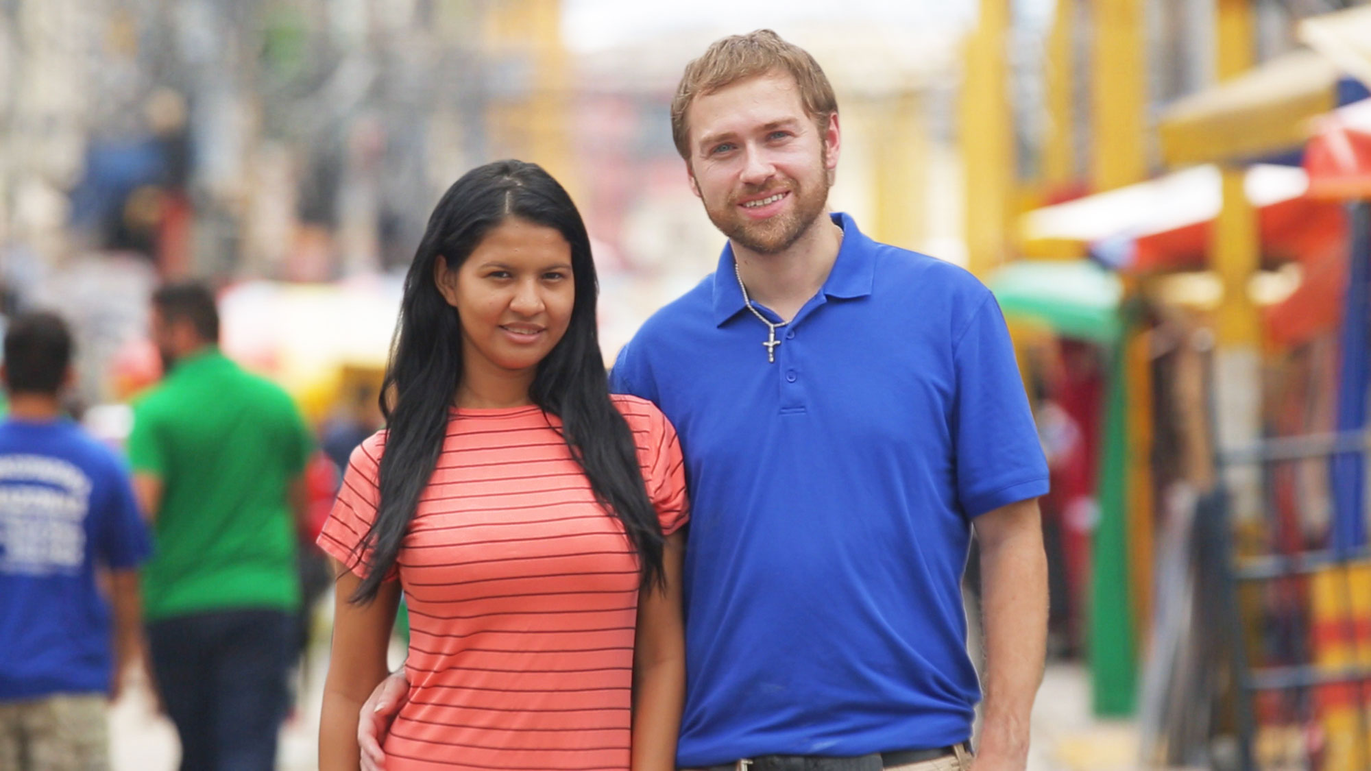 Karine Martin and Paul Staehle