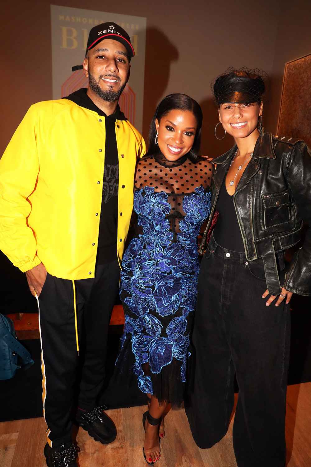 Swizz Beatz, Mashonda, and Alicia Keys