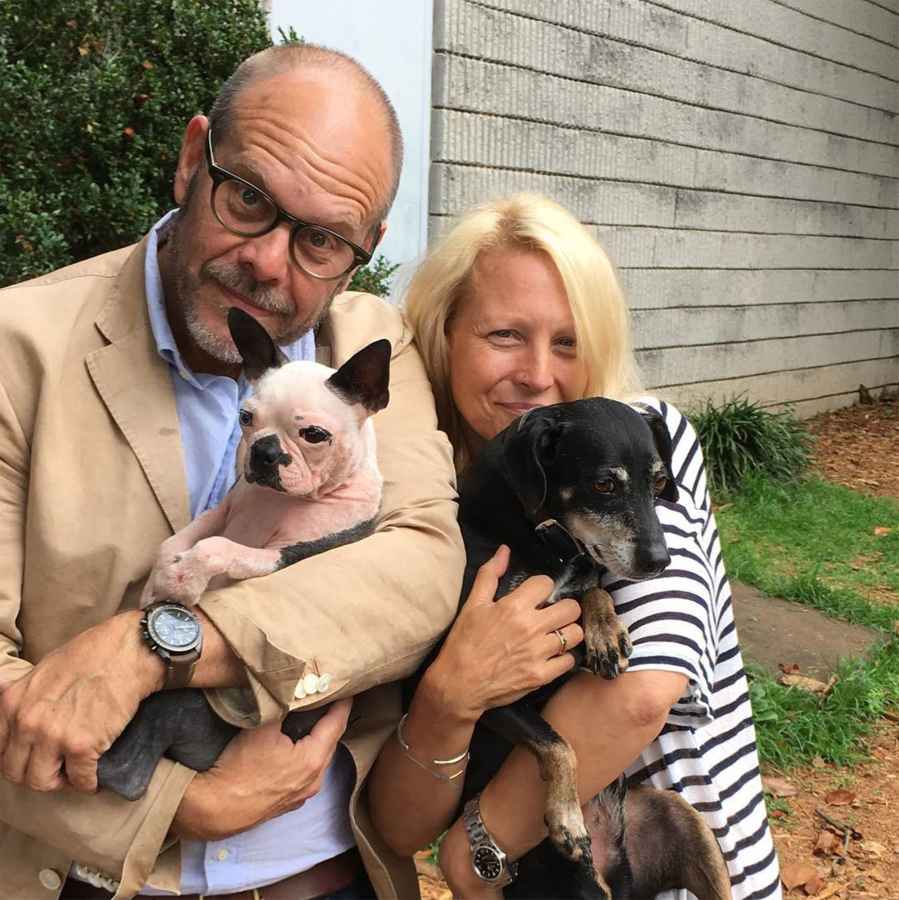 Alton Brown and Elizabeth Ingram