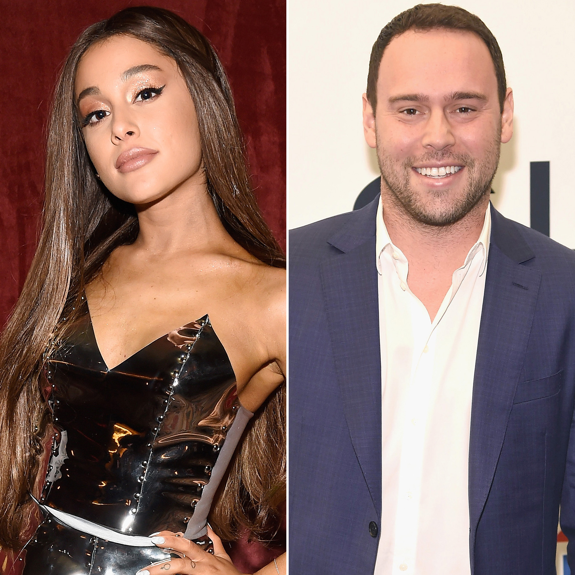 Ariana Grande, Scooter Braun