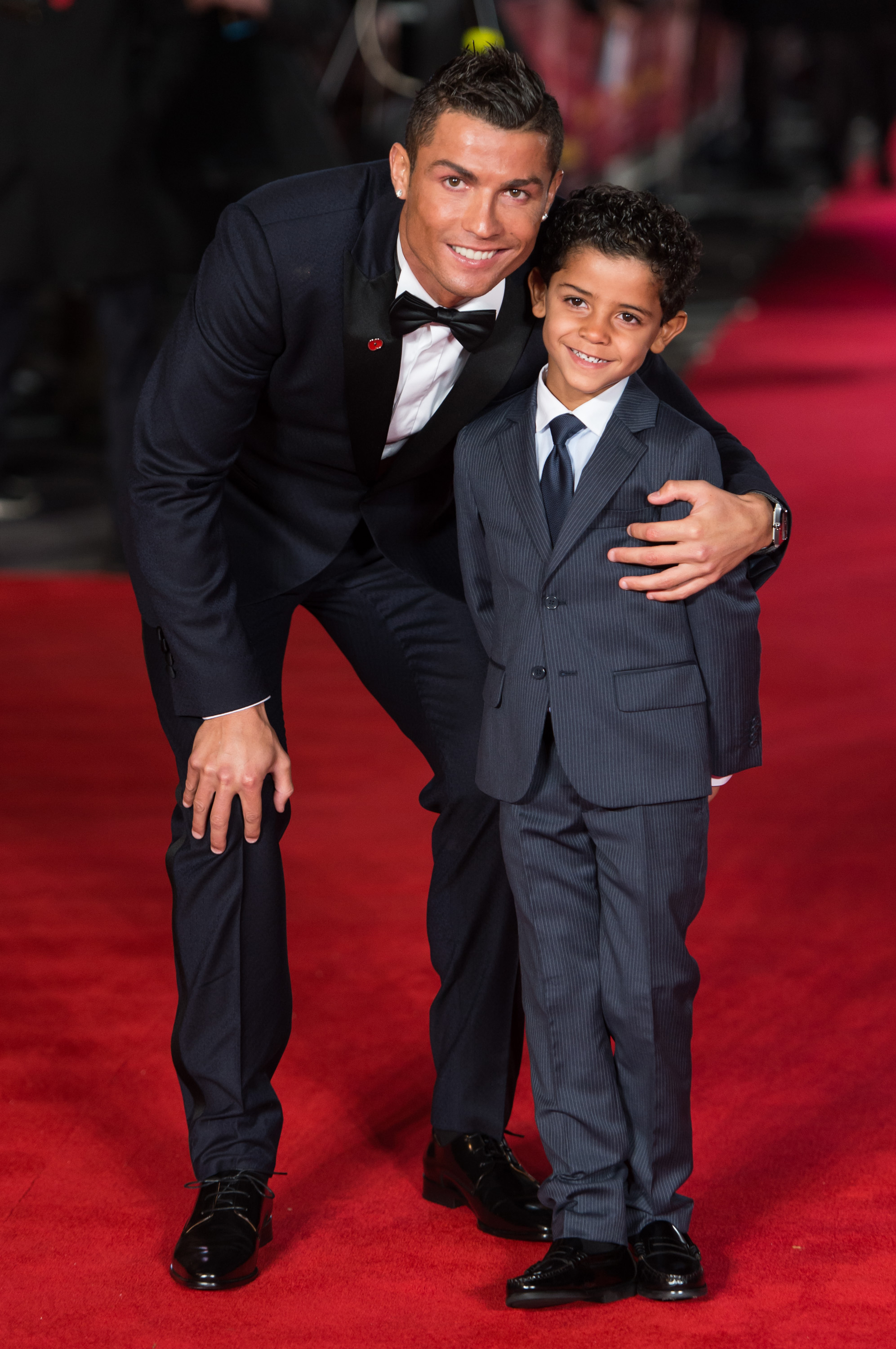 Cristiano Ronaldo and son Cristiano Ronaldo Jr