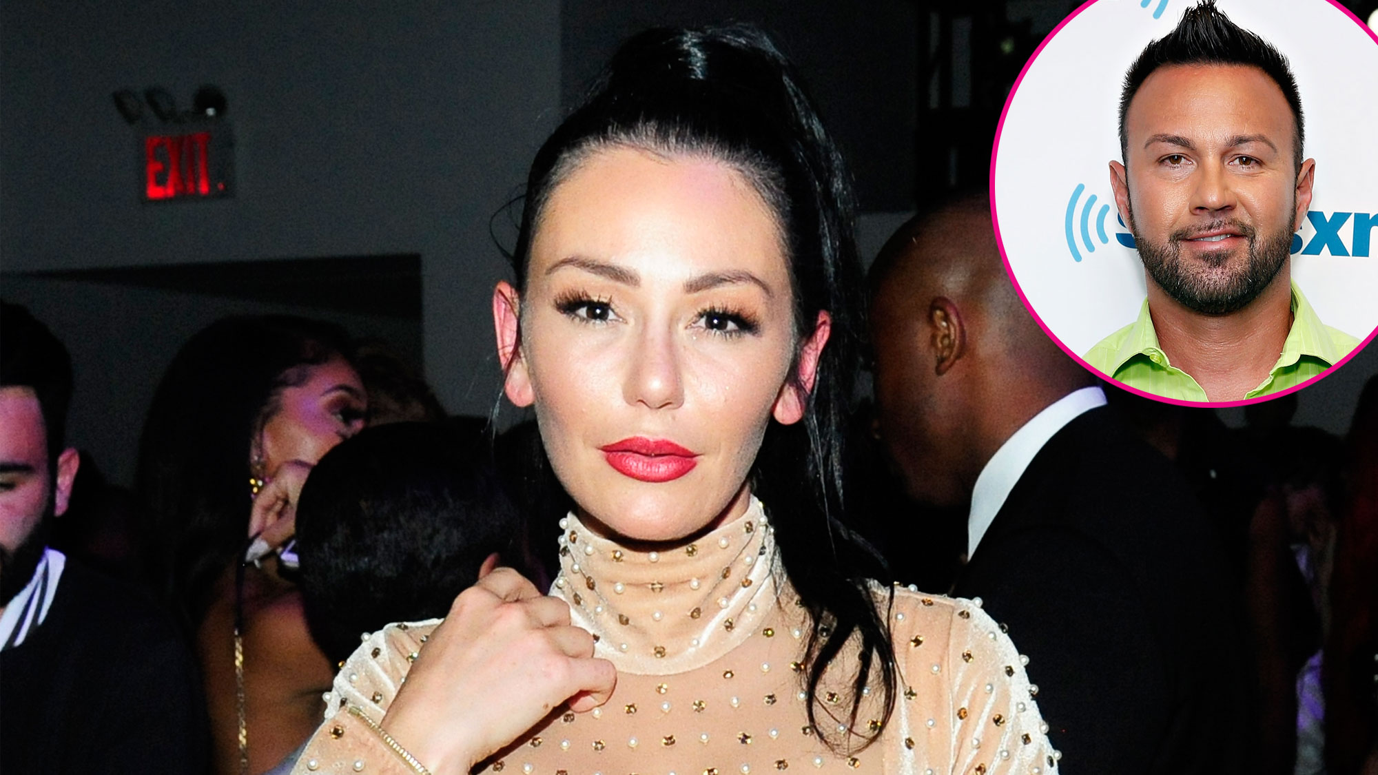 Jenni Farley and Roger Matthews