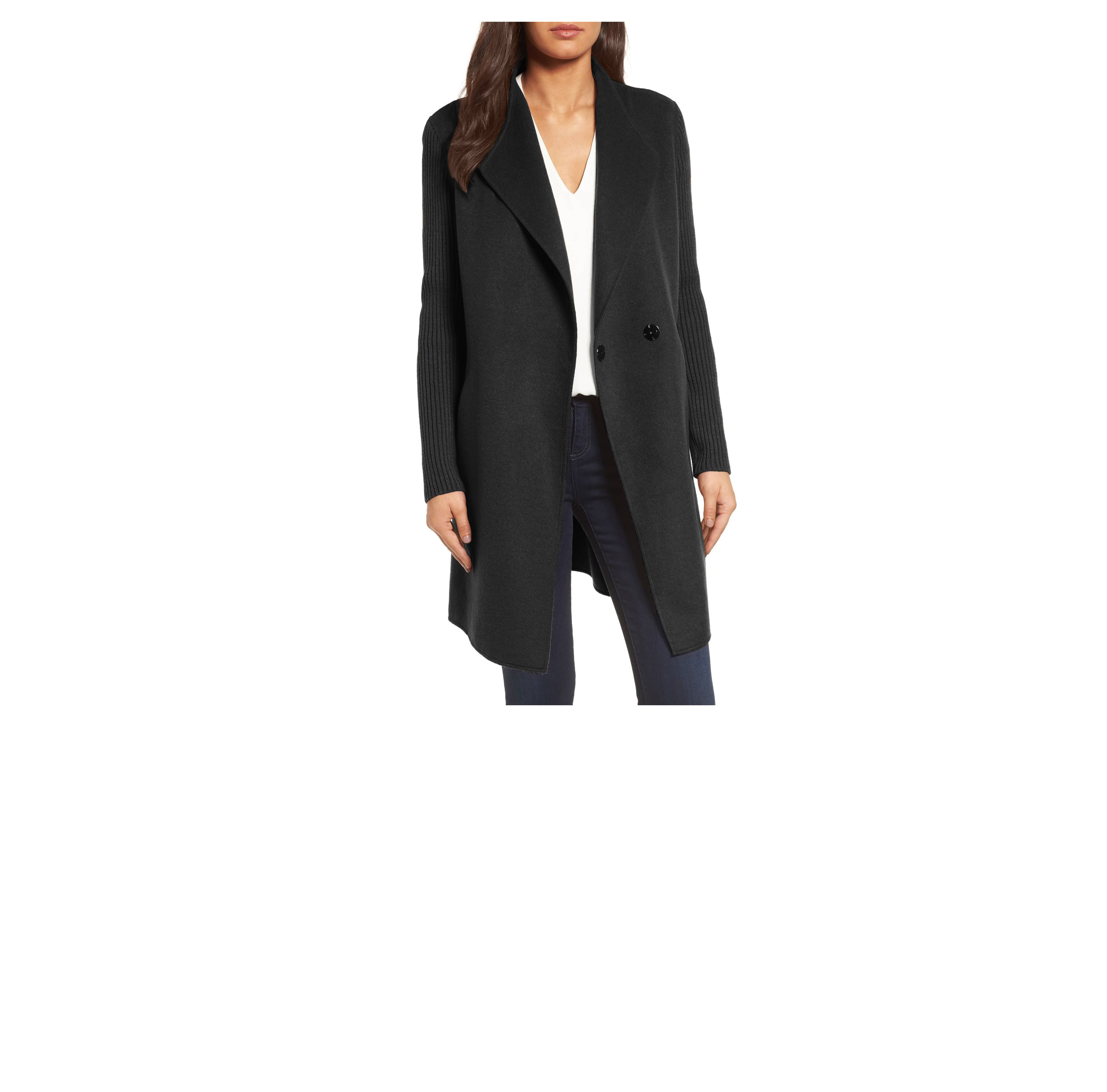 Kenneth Cole New York Double Face Coat
