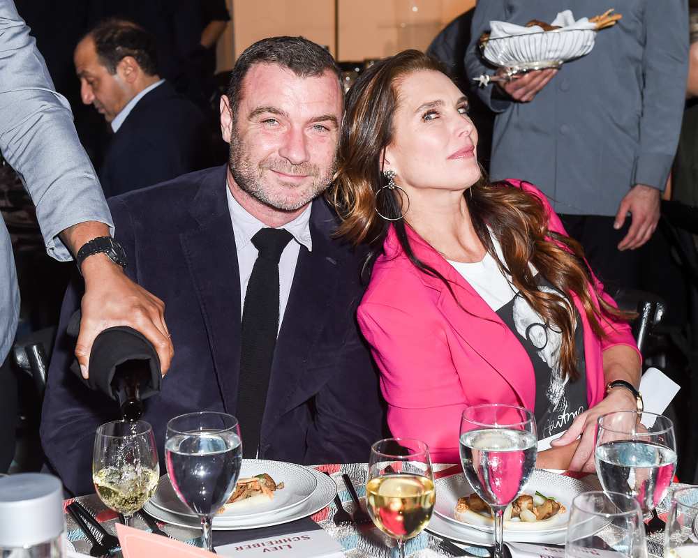 Liev Schreiber and Brooke Shields