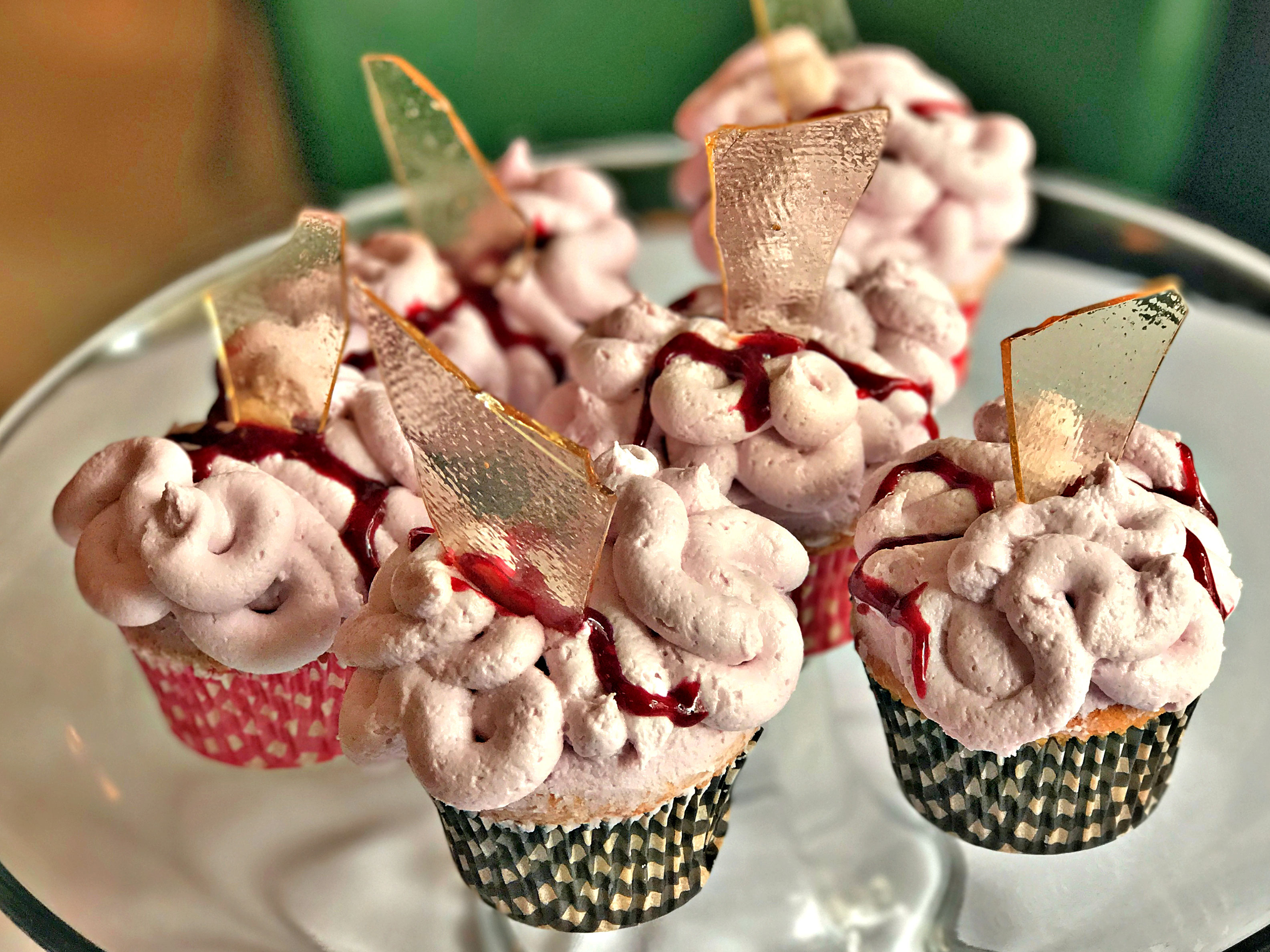 Spooky Brain Cupcakes Little Dom’s