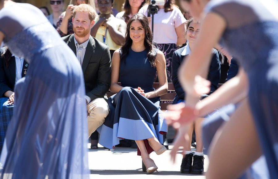 Prince Harry Duchess Meghan Macarthur Girls High School